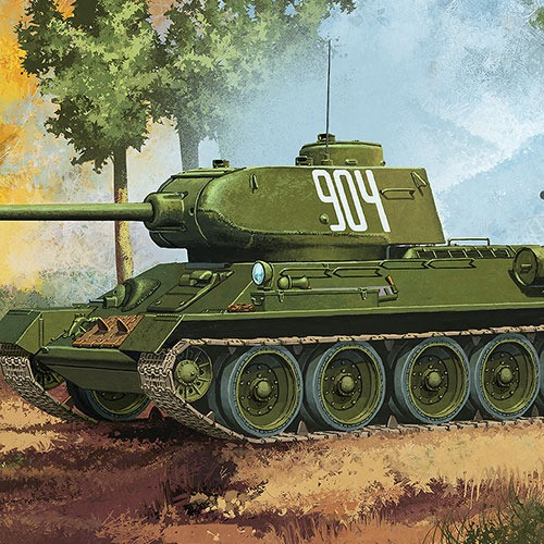 1/35 T34/85 "112 FACTORY PRODUCTION" - 13290