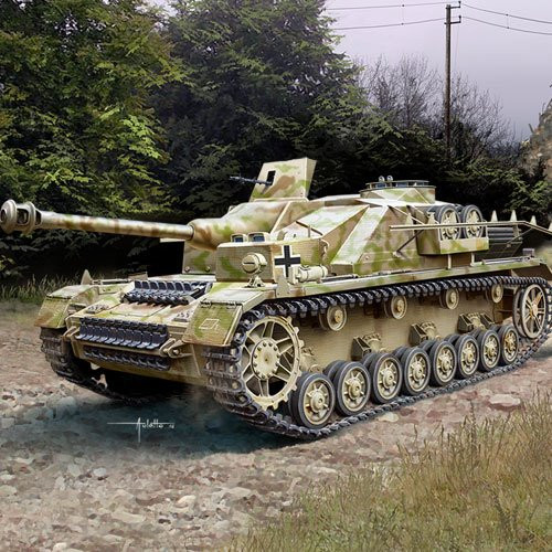 1/35 GERMAN STUG IV SD.KFZ.167"EARLY VERSION" - 13522