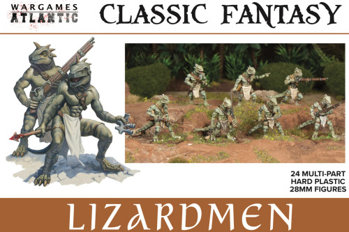28mm Lizardmen