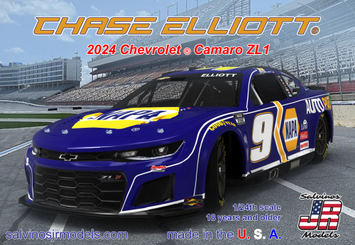 1/24 Chase Elliott 2024 Chevrolet Camaro ZL1 - NAPA Primary Scheme 1/24 Chase Elliott 2024 Chevrolet Camaro ZL1 - NAPA Primary Scheme