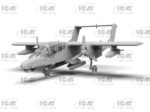 1/72 OV-10D+ Bronco (US Attack and Observation Aircraft) - 72186