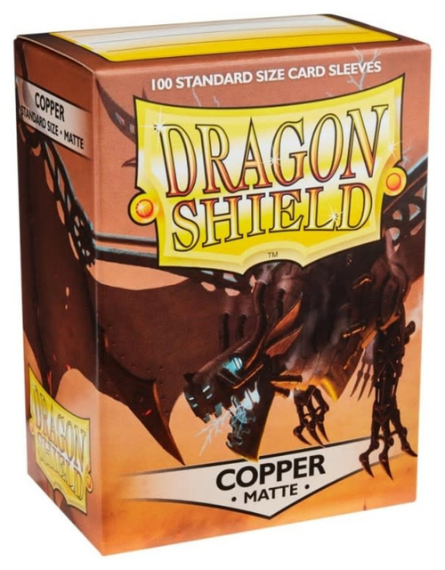 Dragon Shields: (100) Matte Copper