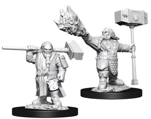 D&D Nolzur's Marvelous Unpainted Minis - W11 Male Dwarf Cleric