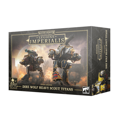 GW03-44 LEGIONS IMPERIALIS: Dire Wolf Heavy Scout Titans GW03-44 LEGIONS IMPERIALIS: Dire Wolf Heavy Scout Titans