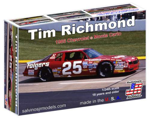 1/24 Tim Richmond 1986 Chevrolet Monte Carlo - HMC1986TRM 1/24 Tim Richmond 1986 Chevrolet Monte Carlo - HMC1986TRM