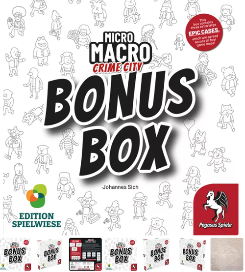 MicroMacro: Crime City - Bonus Box Expansion MicroMacro: Crime City - Bonus Box Expansion