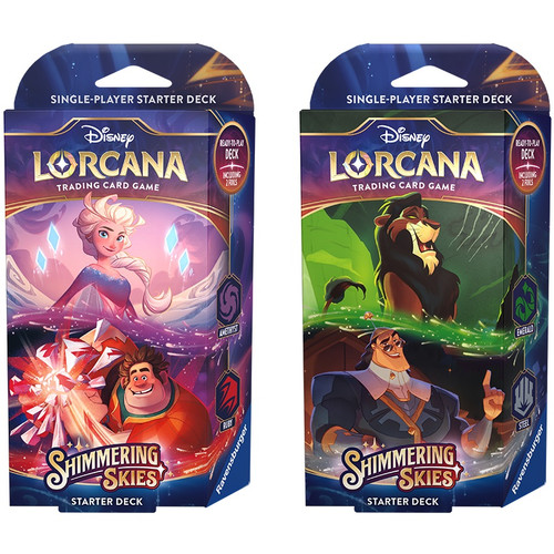 Disney Lorcana TCG: Shimmering Skies - Starter Deck Disney Lorcana TCG: Shimmering Skies - Starter Deck