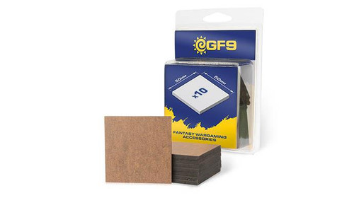 MDF Bases 50mm x 50mm (10) MDF Bases 50mm x 50mm (10)