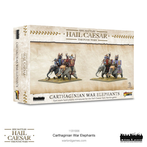Hail Caesar Epic Battles (Punic Wars): Carthaginian War Elephants Hail Caesar Epic Battles (Punic Wars): Carthaginian War Elephants