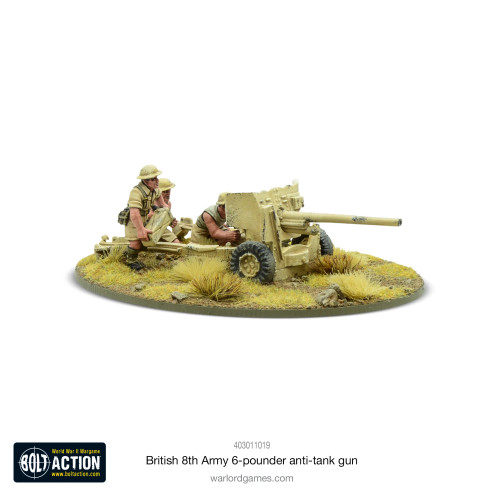 Bolt Action: British - 8th Army 6 pounder AT Bolt Action: British - 8th Army 6 pounder AT