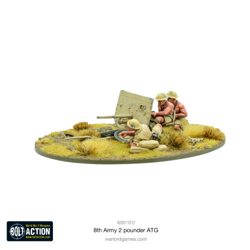 Bolt Action: British - 8th Army 2 pounder AT Bolt Action: British - 8th Army 2 pounder AT