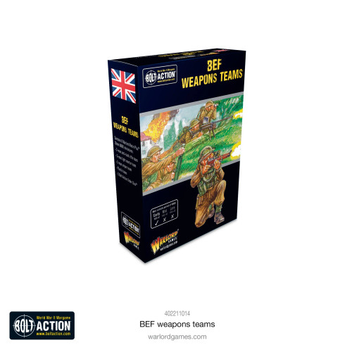Bolt Action: British - BEF weapons teams Bolt Action: British - BEF weapons teams