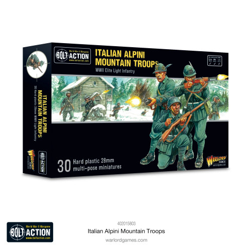 Bolt Action: Italians - Italian Alpini Mountain Troops Bolt Action: Italians - Italian Alpini Mountain Troops