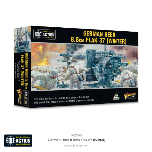 Bolt Action: Germans - Heer (Winter) 8.8cm Flak 37 Bolt Action: Germans - Heer (Winter) 8.8cm Flak 37