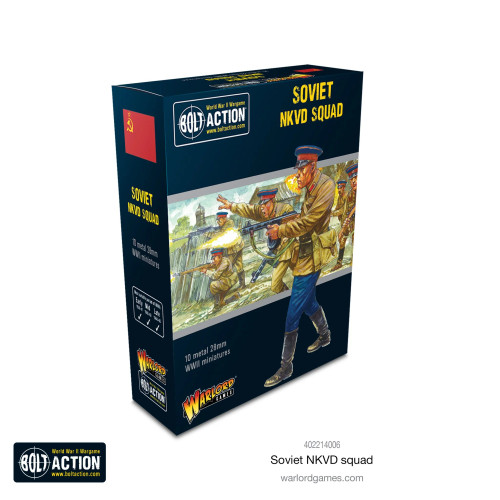 Bolt Action: Soviets - Soviet NKVD Squad Bolt Action: Soviets - Soviet NKVD Squad