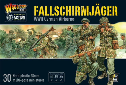 Bolt Action: Germans - Fallschirmjager (German Paratroopers)
