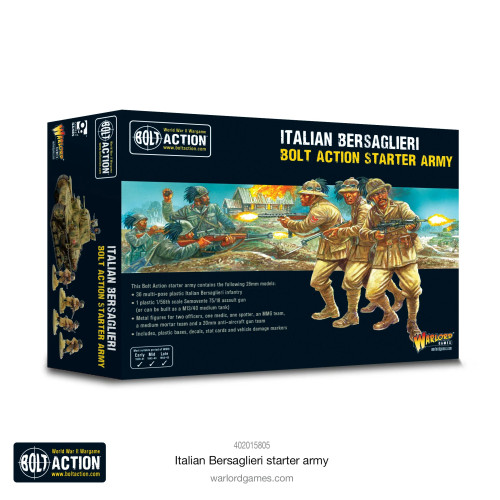 Bolt Action: Italians - Italian Bersaglieri starter army Bolt Action: Italians - Italian Bersaglieri starter army