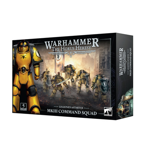 GW31-85 Horus Heresy Legiones Astartes MK III Legion Command Squad GW31-85 Horus Heresy Legiones Astartes MK III Legion Command Squad