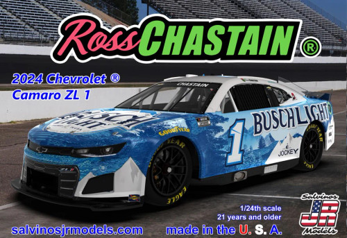 1/24 Ross Chastain #1 2024 Busch Light Scheme - THC2024RCP