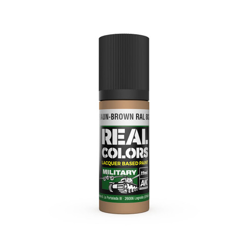 RC865 - Real Colors Braun-Brown RAL 8020 17 ml. RC865 - Real Colors Braun-Brown RAL 8020 17 ml.