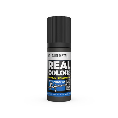 RC819 - Real Colors Gun Metal 17 ml.