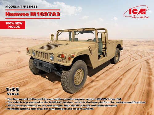 1/35 Humvee M1097A2 - ICM35435 1/35 Humvee M1097A2 - ICM35435