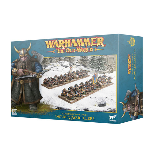 GW10-08 The Old World Dwarfen Mountain Holds Dwarf Quarrelers GW10-08 The Old World Dwarfen Mountain Holds Dwarf Quarrelers