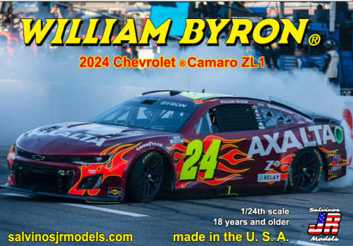 1/24 William Byron Winning Hendrick 40th Anniversary Scheme 1/24 William Byron Winning Hendrick 40th Anniversary Scheme