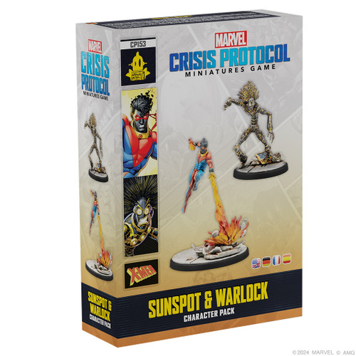 CP153 - MARVEL CRISIS PROTOCOL: SUNSPOT AND WARLOCK CP153 - MARVEL CRISIS PROTOCOL: SUNSPOT AND WARLOCK