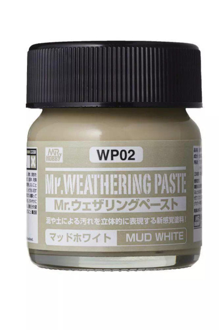 Mr. Weathering Paste - Mud White - 40ml Mr. Weathering Paste - Mud White - 40ml