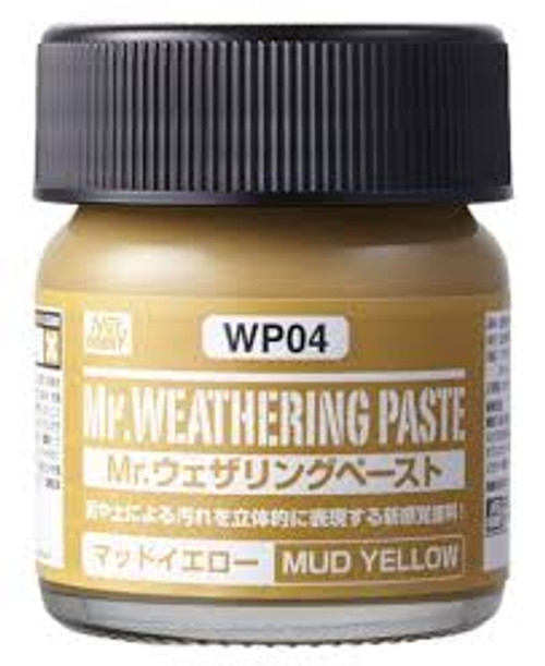 Mr. Weathering Paste - Mud Yellow - 40ml Mr. Weathering Paste - Mud Yellow - 40ml