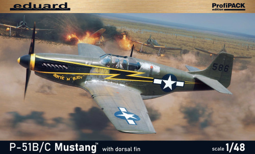 1/48 North-American P-51B/C Mustang with dorsal fin ProfiPACK 1/48 North-American P-51B/C Mustang with dorsal fin ProfiPACK