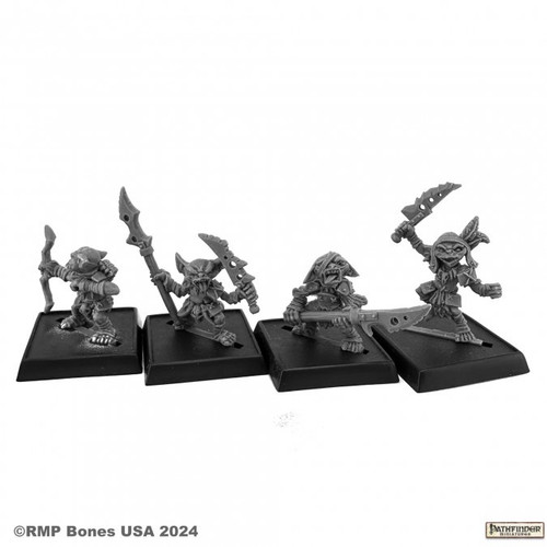 89106 - Pathfinder Bones: Pathfinder Goblin Warriors (4) Goblins