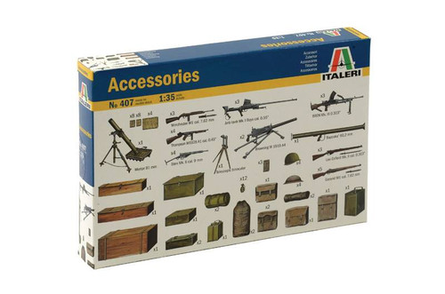 1/35 WWII DIORAMA ACCESSORIES - ITA0407