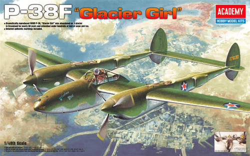 1/48 P-38F GLACIER GIRL  - 12208