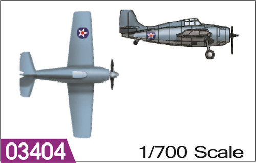1/700 F4F-4 WILDCAT - 03404