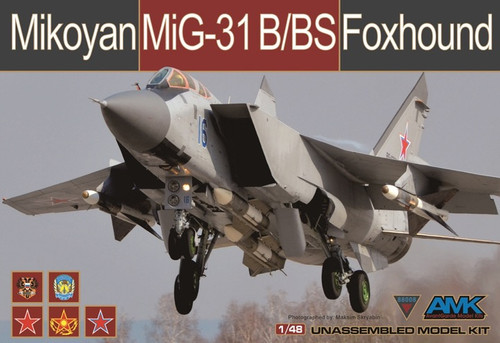 1/48 Mikoyan MIG-31B/BS Foxhound - AMK88008 1/48 Mikoyan MIG-31B/BS Foxhound - AMK88008