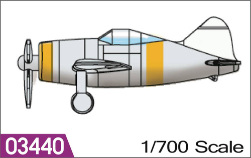 1/700 F2A FIGHTER  - 03440