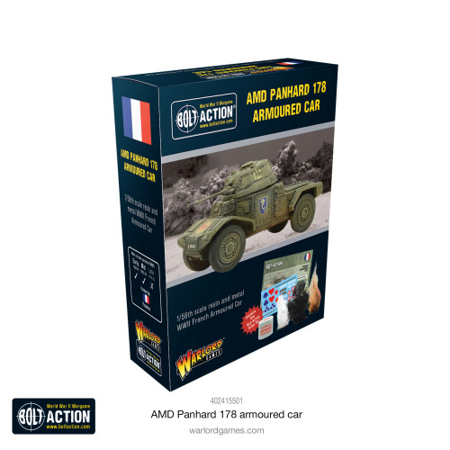 Bolt Action: French - AMD Panhard 178 Armoured Car Bolt Action: French - AMD Panhard 178 Armoured Car