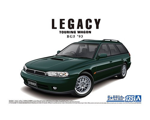 国産名車1/24vol60 Subaru Legacy Touringwagon Japanese famous car collection vol.60 1/24 Subaru Legacy