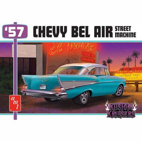 1/25 1957 Chevy Bel Air Street Machine - AMT1460