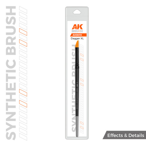 AKB013 - Synthetic Brush - Dagger XL