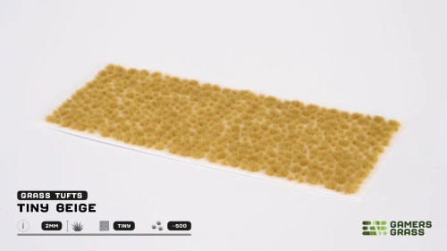 GGRTTBE - Grass Tufts: Beige- Tiny Tufts