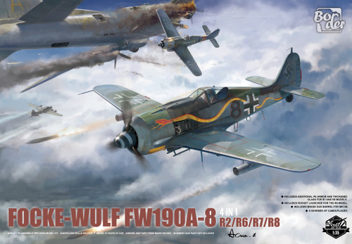 1/35 Focke-Wulf FW190A-8 4 in 1 (R2/R6/R7/R8)