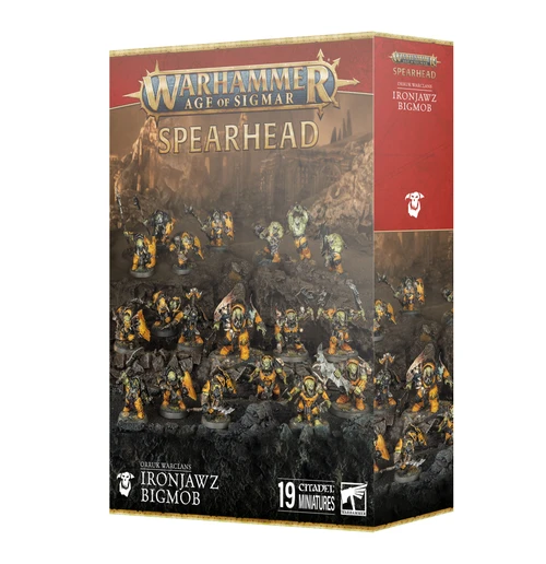 GW70-893 Spearhead: Orruk Warclans – Ironjawz Bigmob