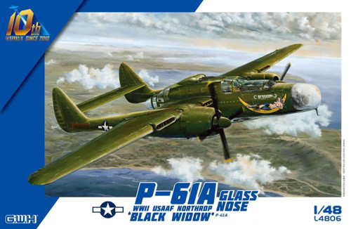 1/48 WWII USAAF Northrop P-61A "Black Widow" Glass Nose - GWHL4806