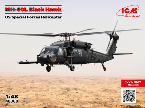 1/48 MH-60L Black Hawk, US Special Forces Helicopter