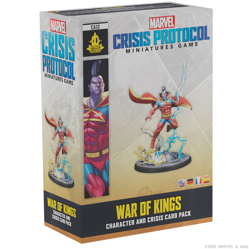 CA013  - MARVEL CRISIS PROTOCOL: WAR OF KINGS CHARACTER AND  CRISIS CARD PACK