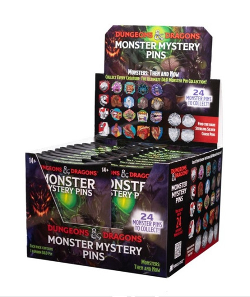 Dungeons & Dragons: Monster Mystery Pins