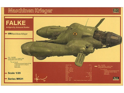 1/20 Pkf.85 Falke Antigravity Armored Raider